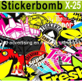 PVC Adhesive Hellaflush Graffiti Vinyl Bomb Car Sticker Decal Sticker Bomb for Car Accessories